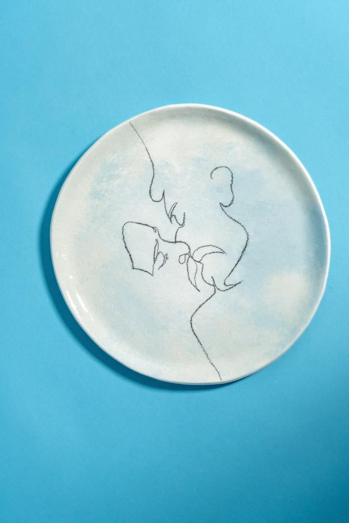 Assiette Yves Sous Laurent