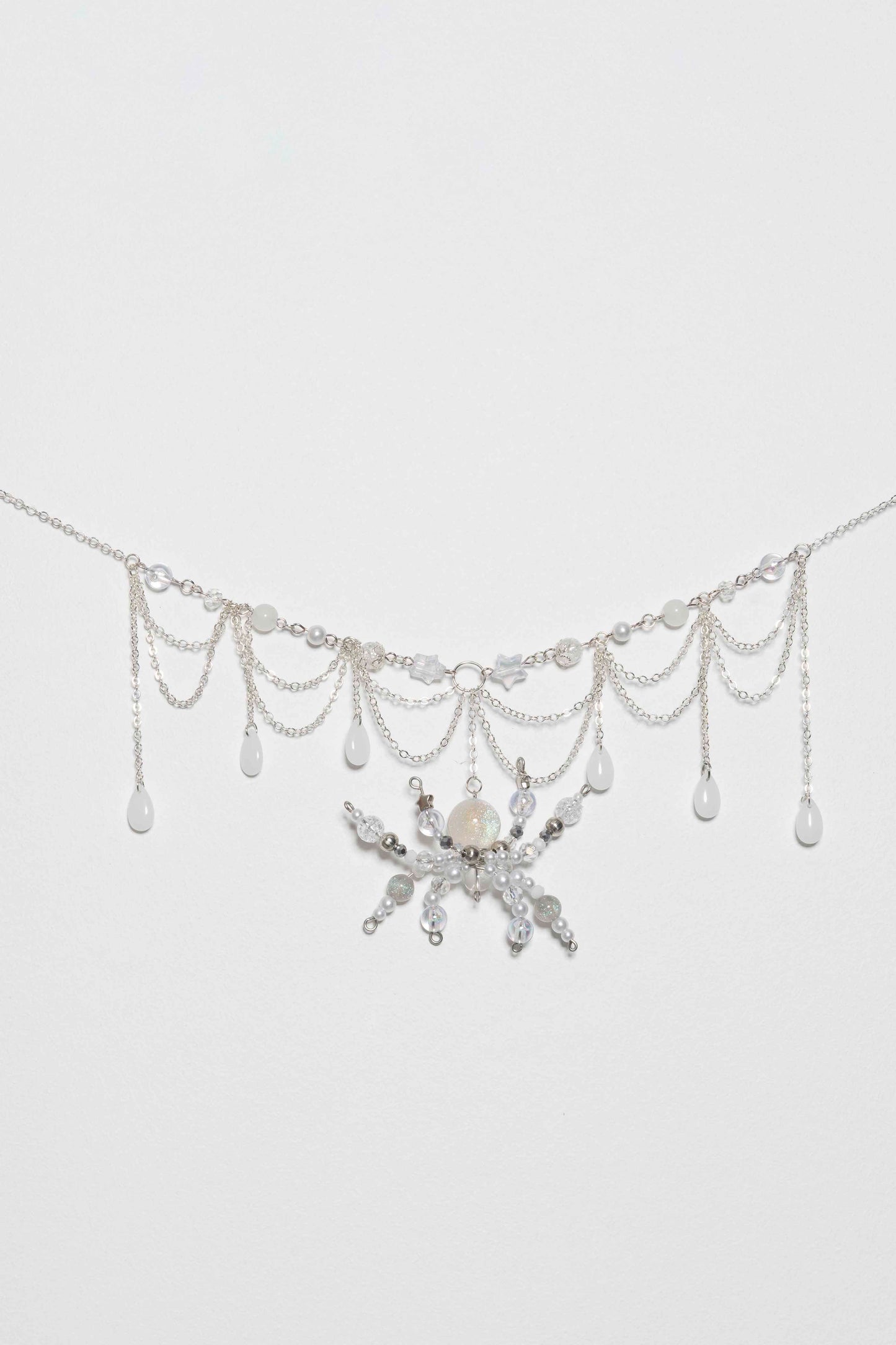 Collier Cristal spider