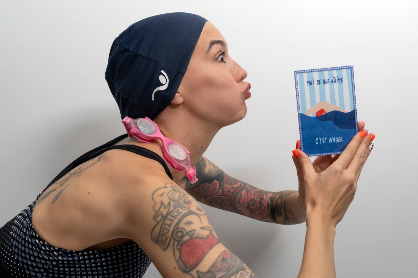 Moi ce que j’aime, c’est nager