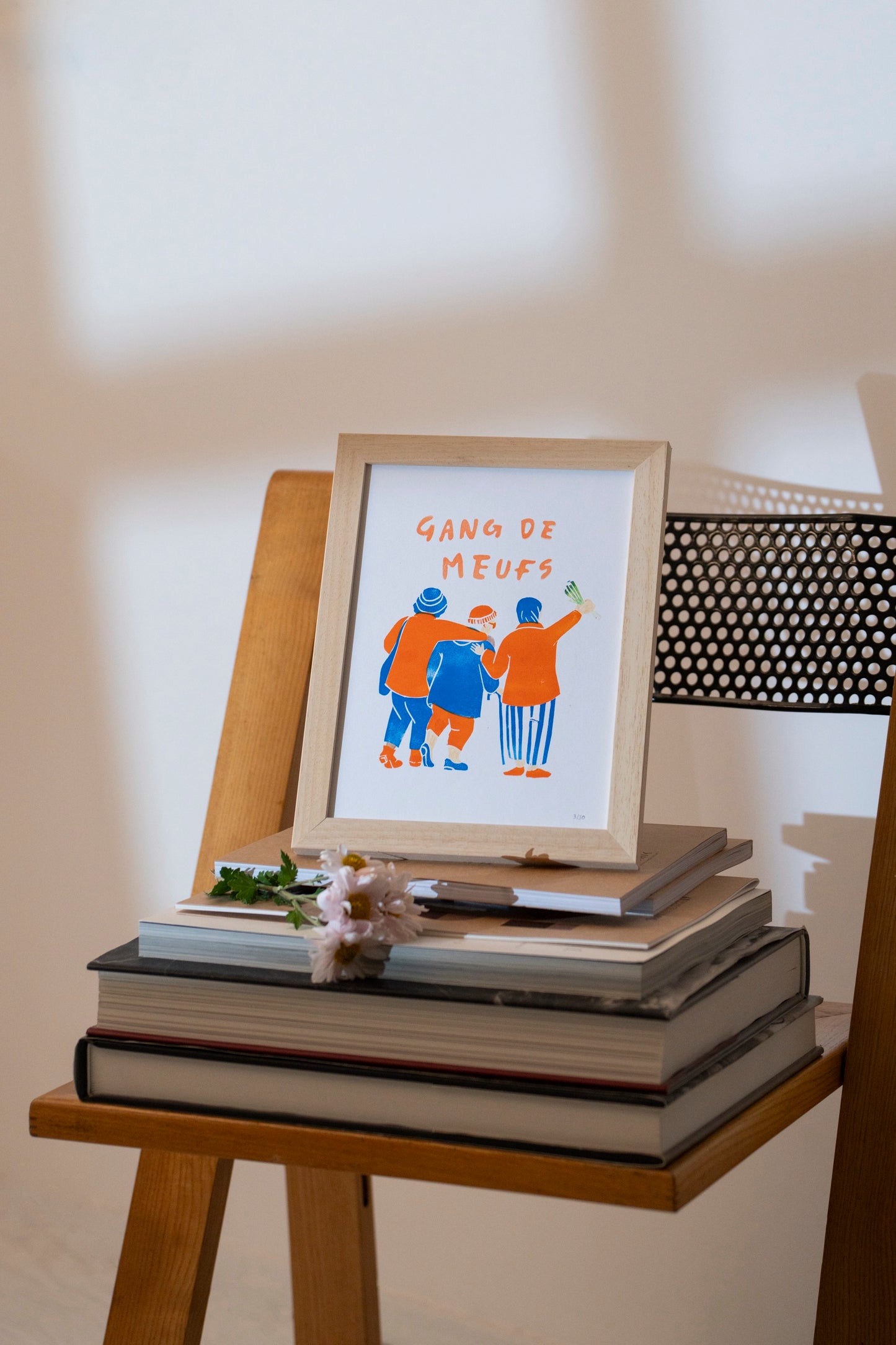 Linogravure Gang de Meufs