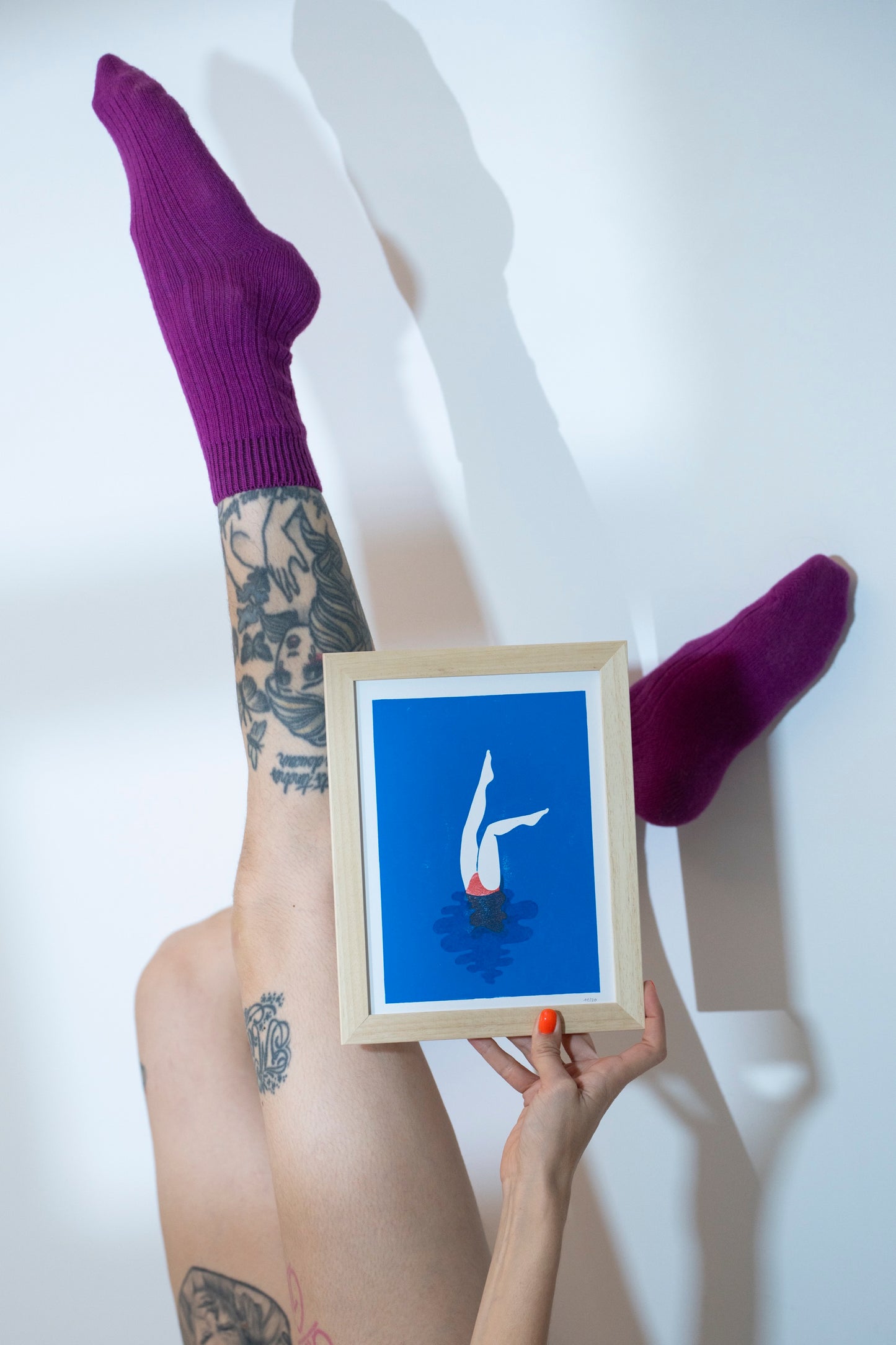 Linogravure Gambettes