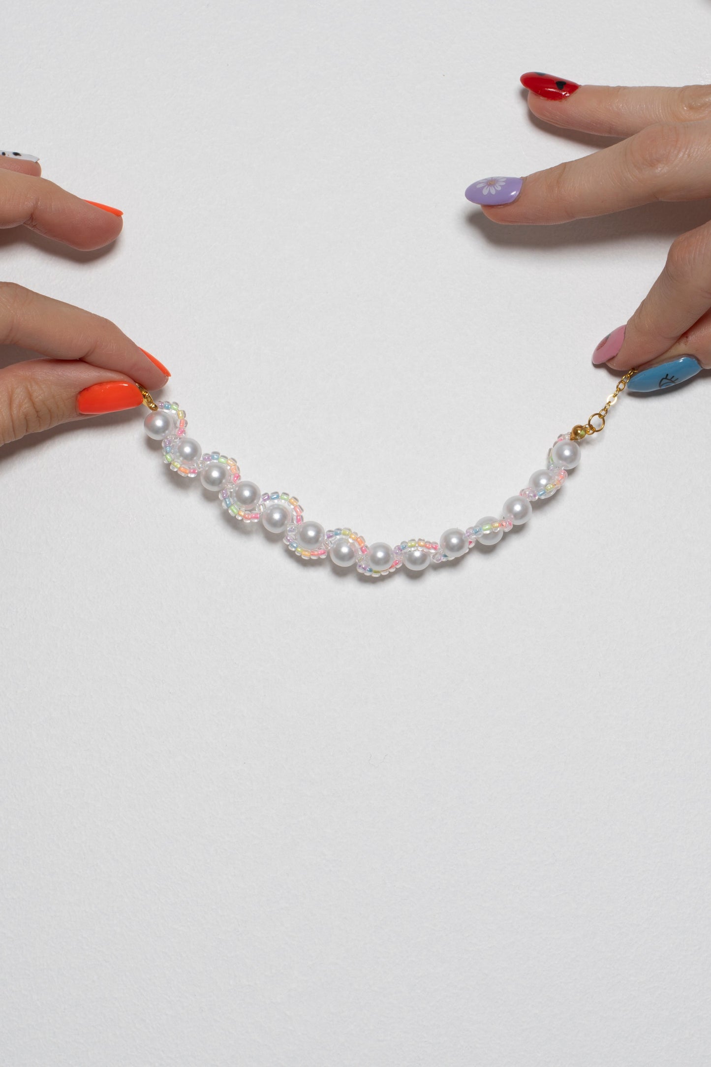 Trio Flandre scarlet - charm • bracelet • boucles d'oreilles