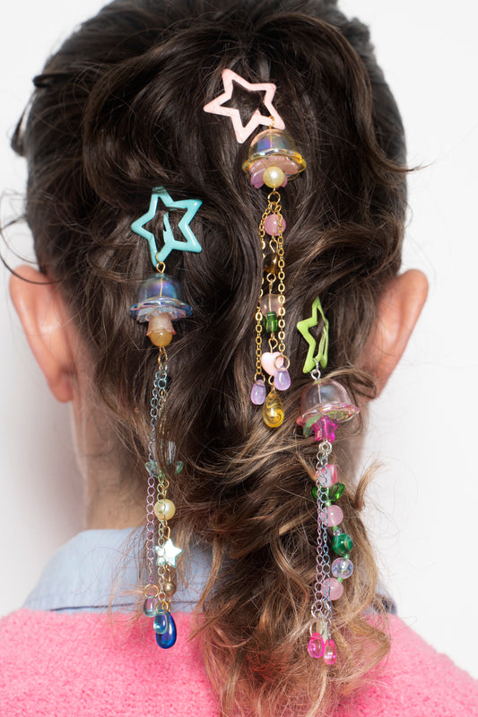 Barrettes Méduses