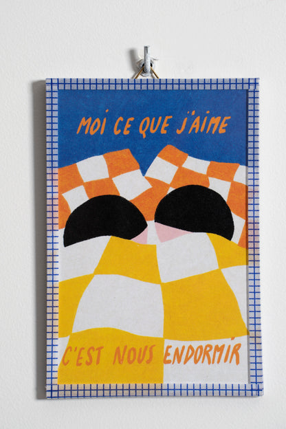 Moi ce que j’aime, c’est Nous Endormir