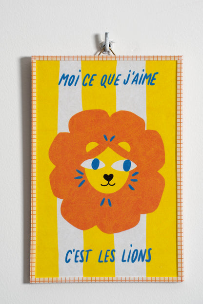 Moi ce que j’aime, c’est les Lions