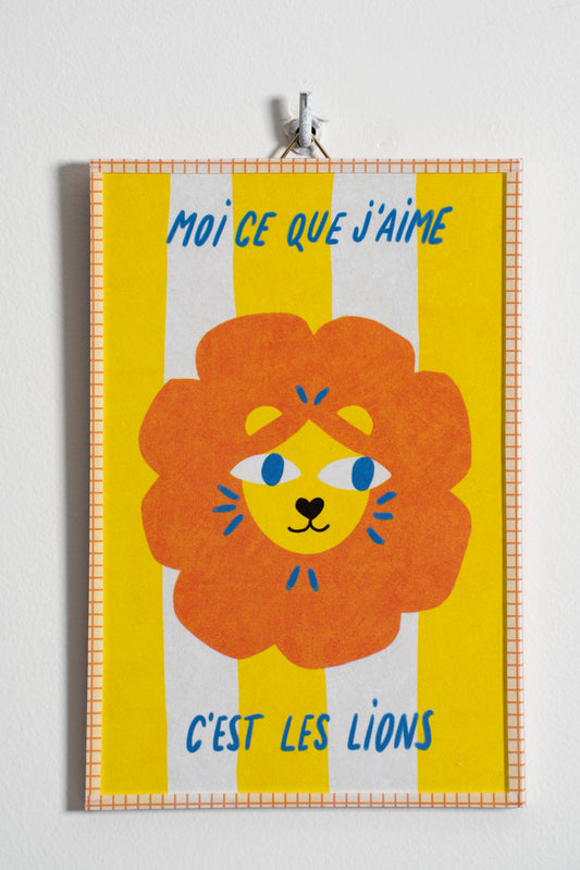 Moi ce que j’aime, c’est les Lions