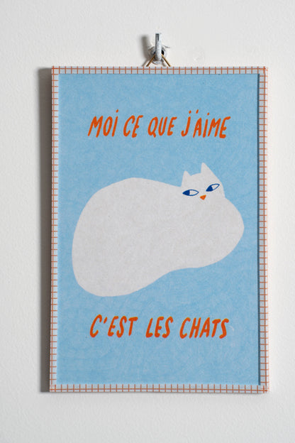 Moi ce que j’aime, c’est les Chats