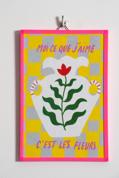 Moi ce que j’aime, c’est les Fleurs