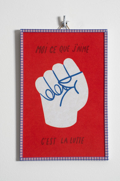 Moi ce que j’aime, c’est la Lutte