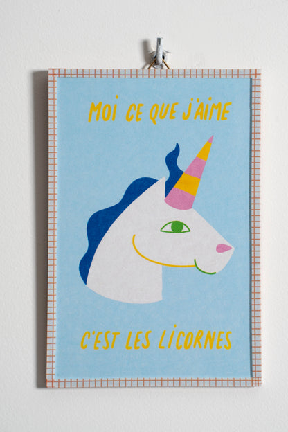 Moi ce que j’aime, c’est les Licornes