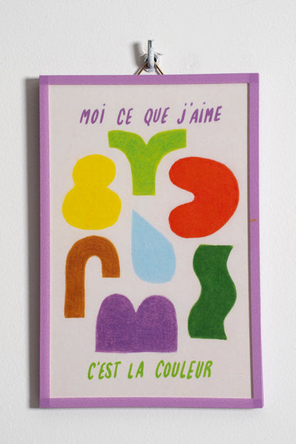 Moi ce que j’aime, c’est la Couleur