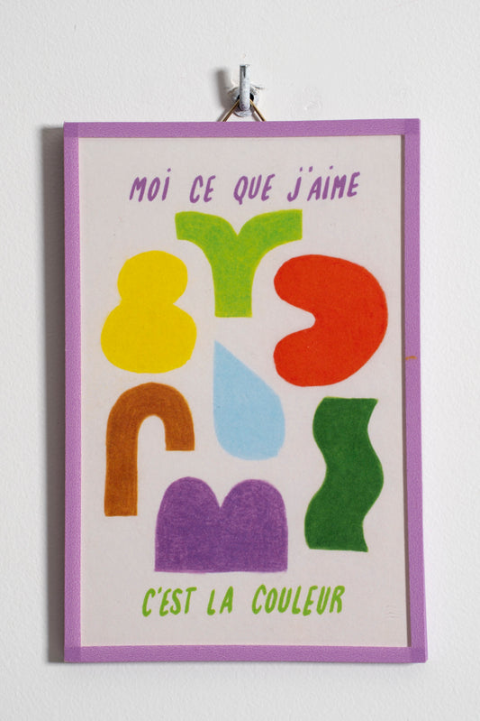 Moi ce que j’aime, c’est la Couleur