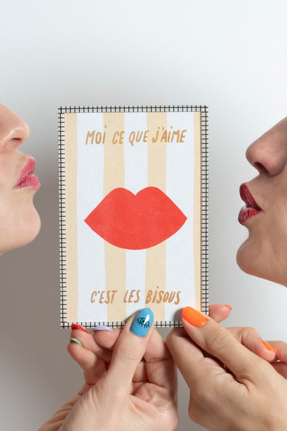 Moi ce que j’aime, c’est les Bisous