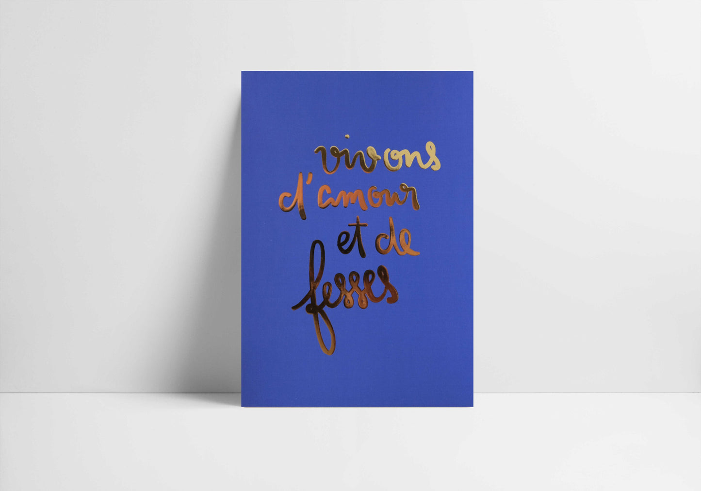 Illustration Vivons d’amour et de fesses