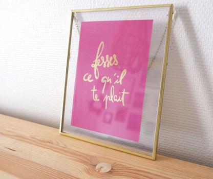 Illustration Fesses ce qu’il te plaît