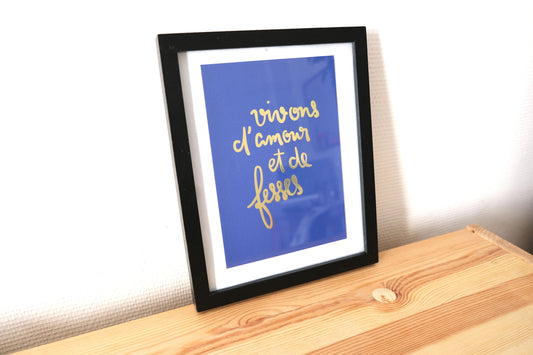 Illustration Vivons d’amour et de fesses