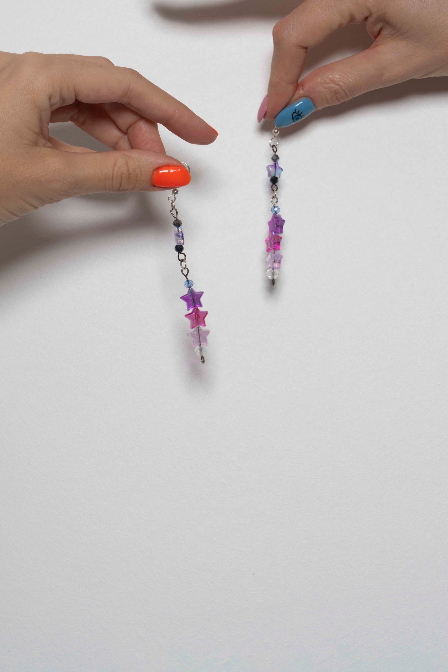 Trio VFlower - charm • bracelet • boucles d'oreilles